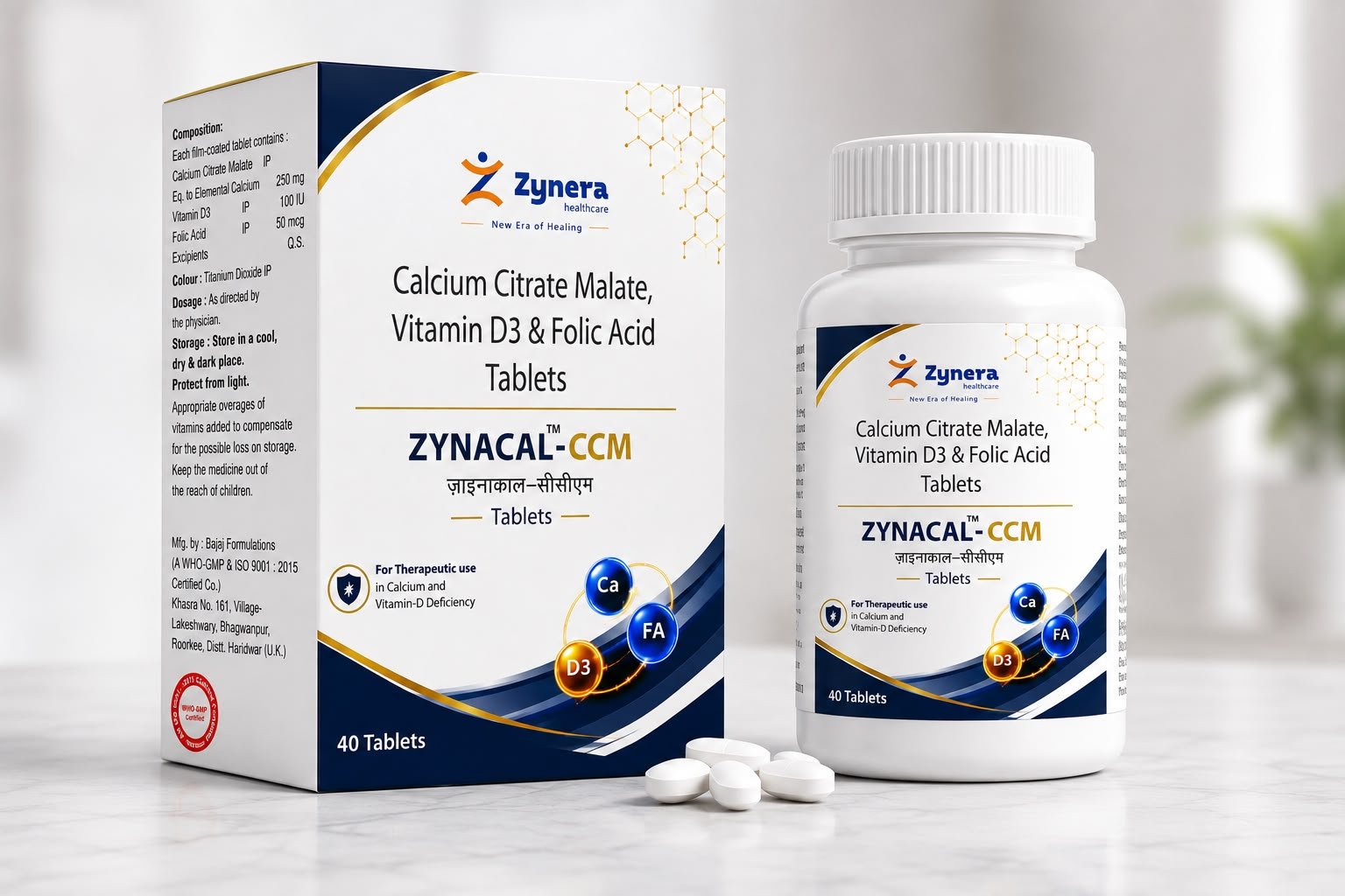 ZYNACAL™-CCM™ pack